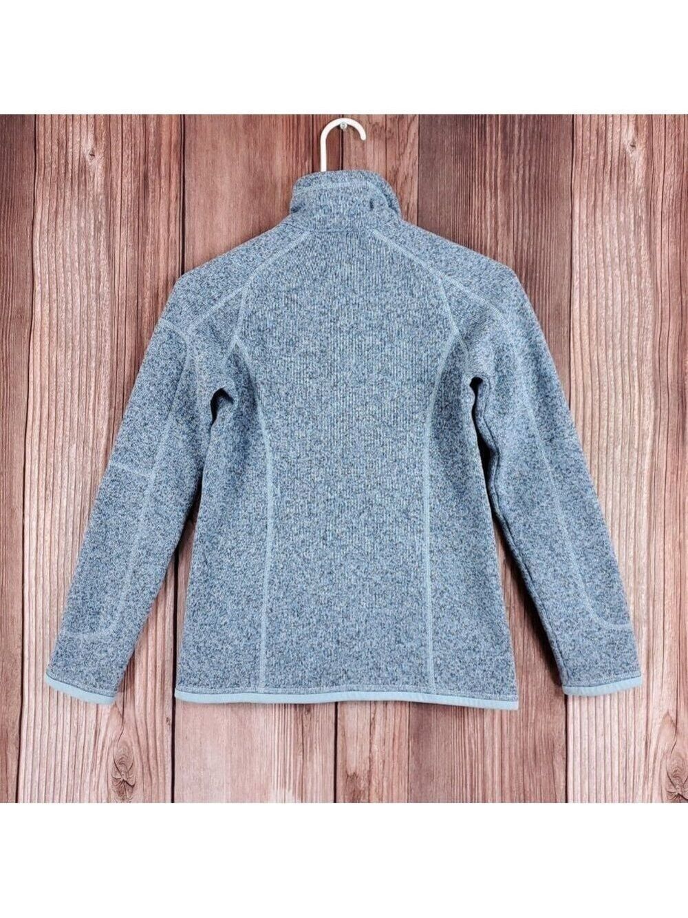 *READ* Patagonia Womens Size XXS Better Sweater 1/4 Zip Pullover Blue 25617 - Picture 6 of 15
